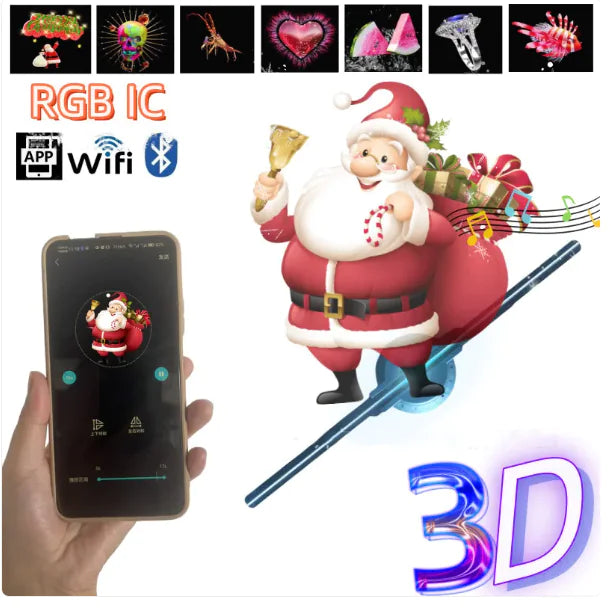 Holographic Display Fan