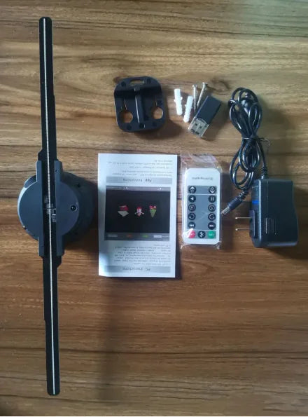 Holographic Display Fan