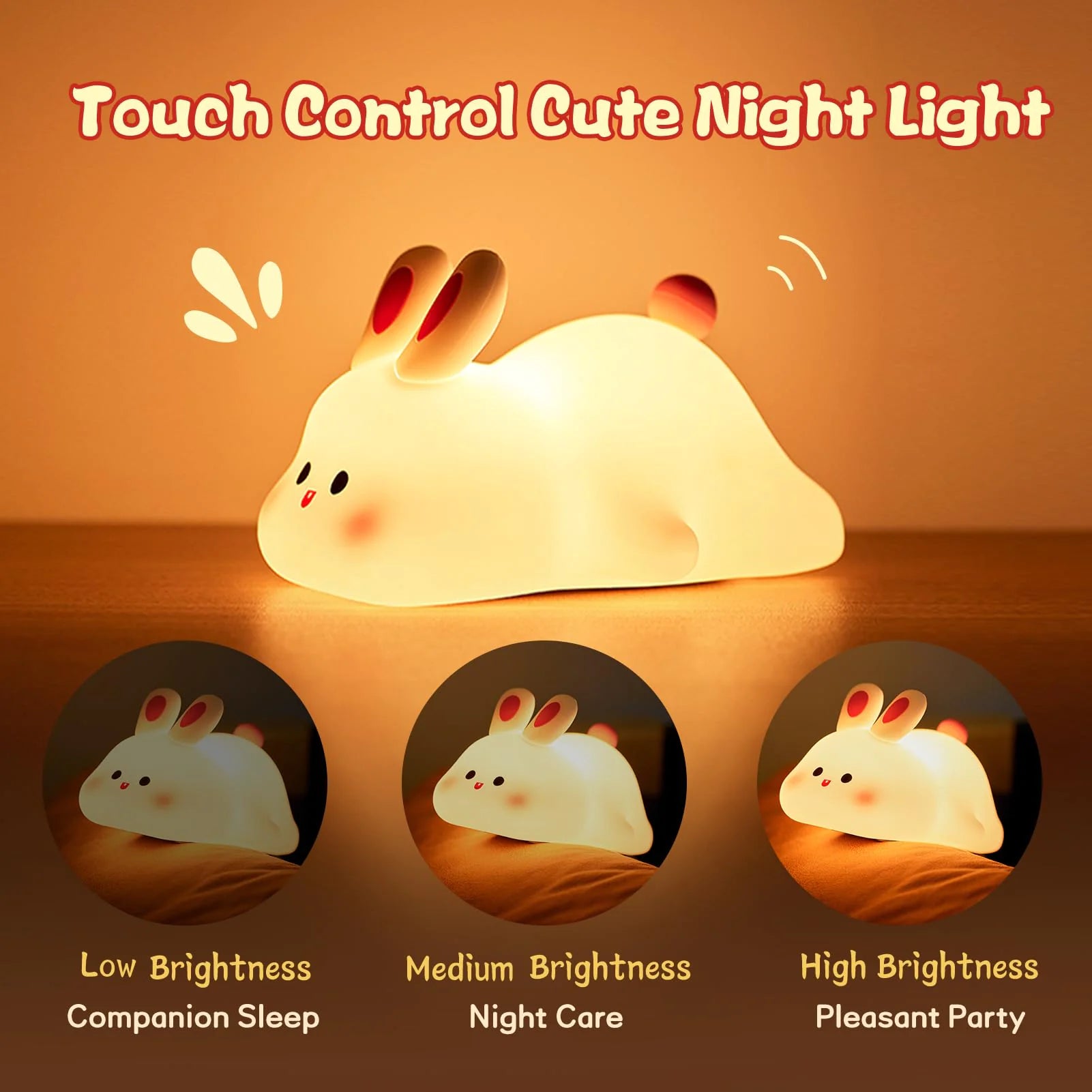 Cute Bunny Night Lamp
